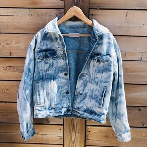 Acid Wash Jean Jacket - Aritzia